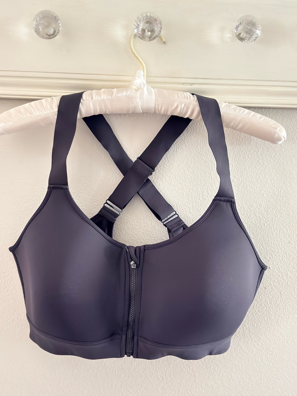 ID Ideology Front-Zip High Impact Sports Bra. Size 2X.